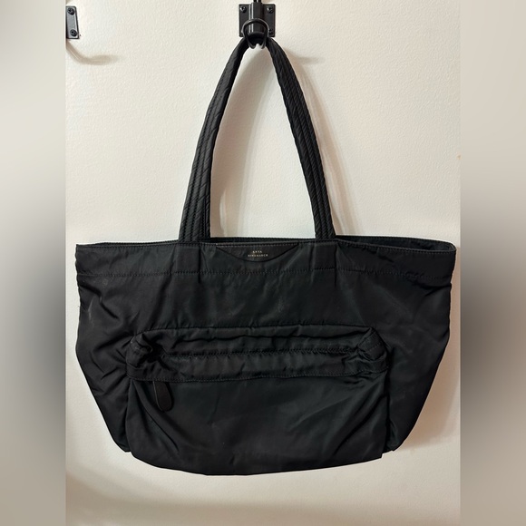Black Nylon mini bag Anya Hindmarch zipper tote
